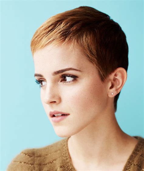 Emma Watson Is The Queen Of The Short Hair Looks & Here's .